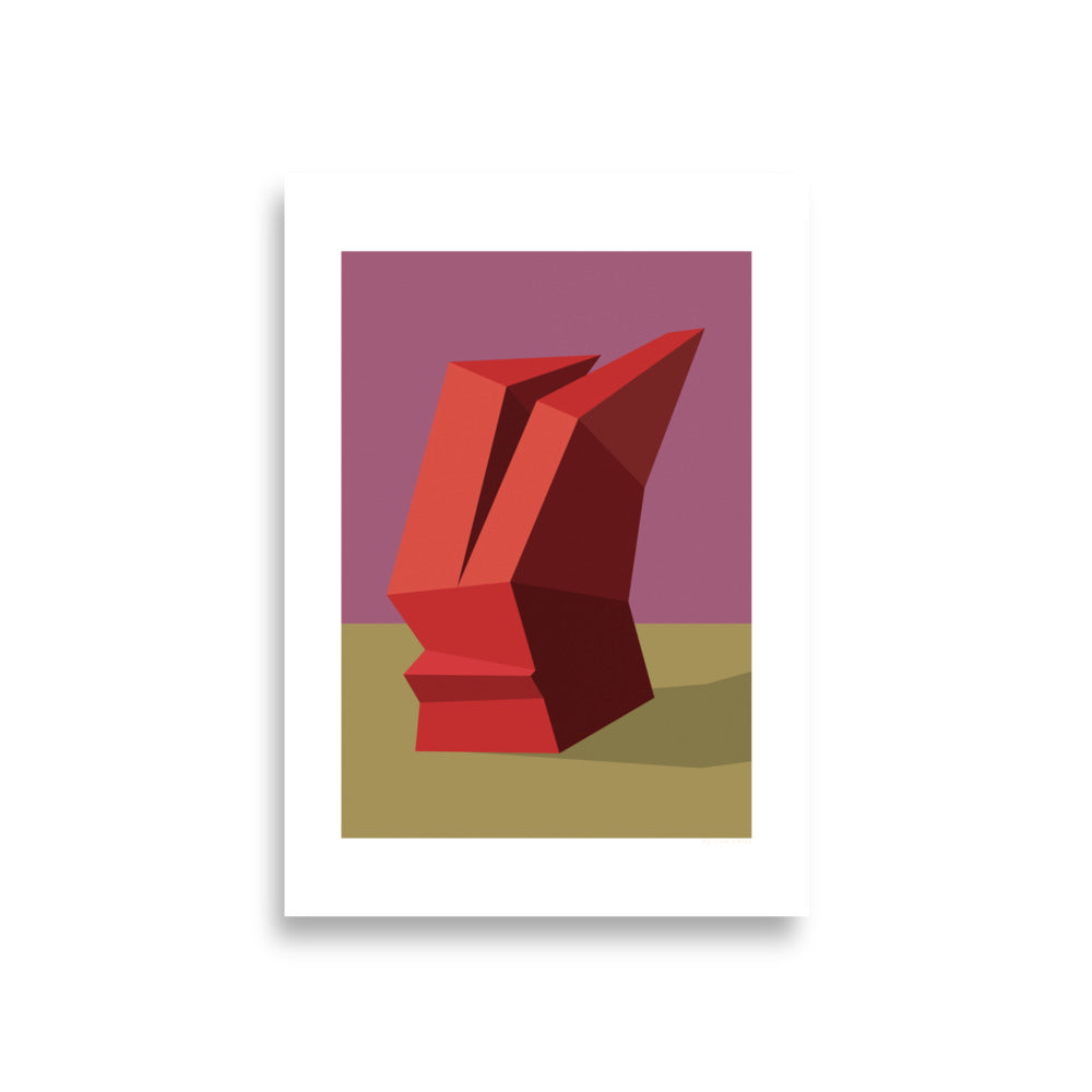 Red Rabbit Poster - HiPosterShop