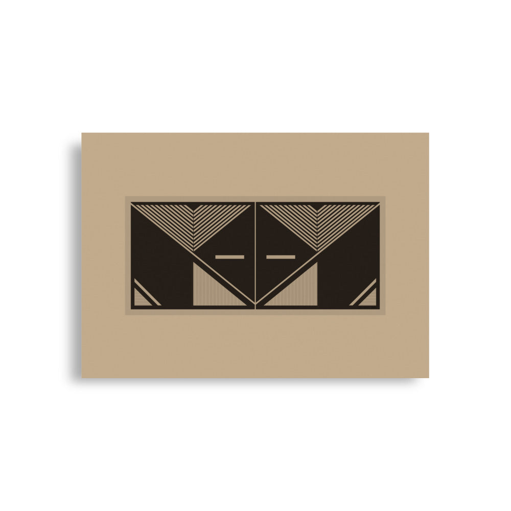 Mask Art Poster - HiPosterShop