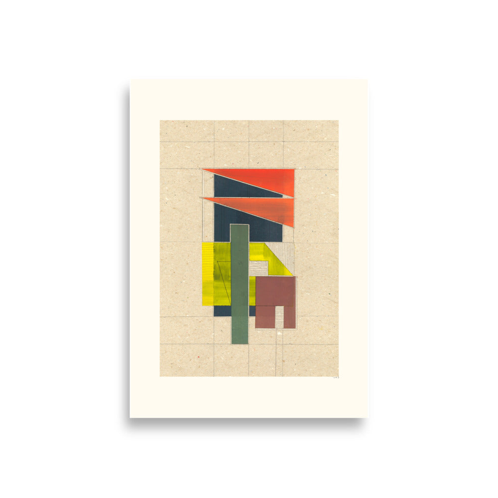 Cardboard Minimal 04 Poster - HiPosterShop