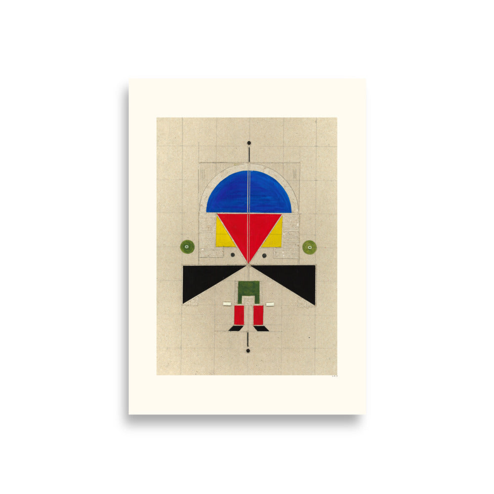 Man With Mustache Poster - HiPosterShop