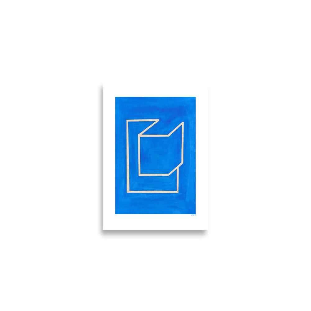 Blue Penguin Poster - HiPosterShop