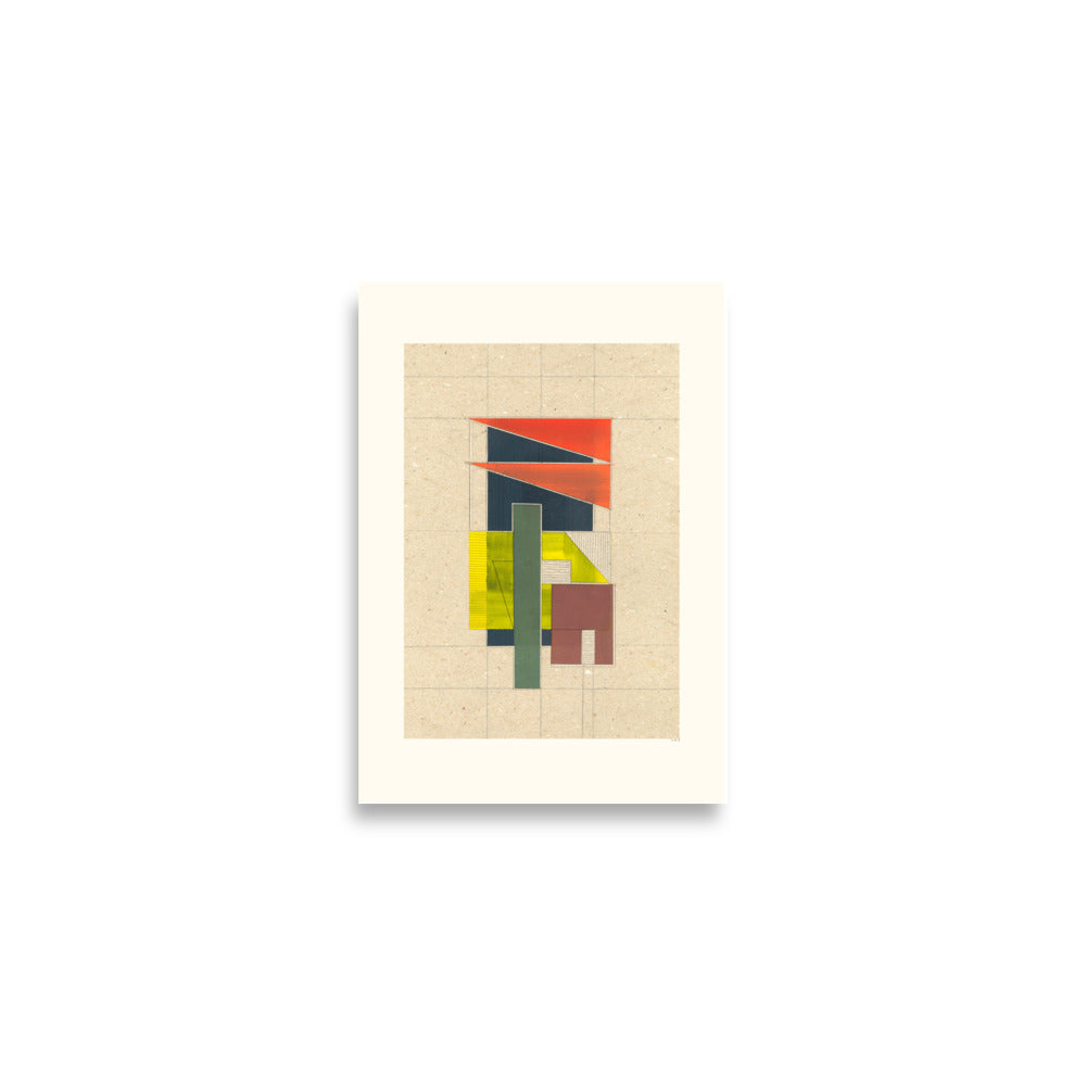 Cardboard Minimal 04 Poster - HiPosterShop