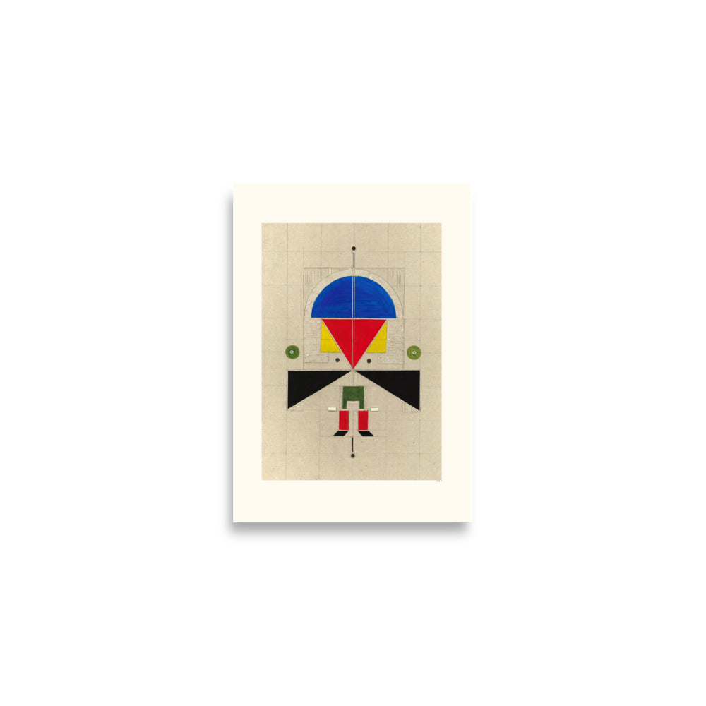 Man With Mustache Poster - HiPosterShop