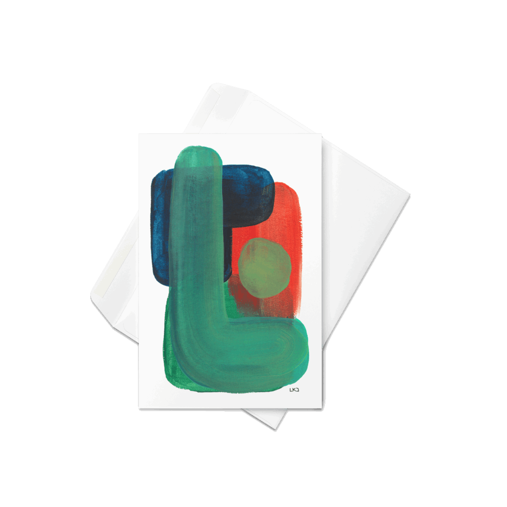 My First Fall Greeting card - HiPosterShop