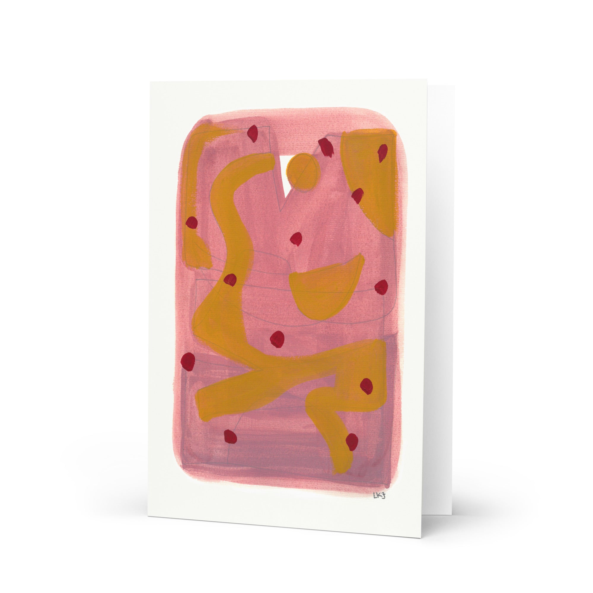 Sorbet Shape Greeting card - HiPosterShop