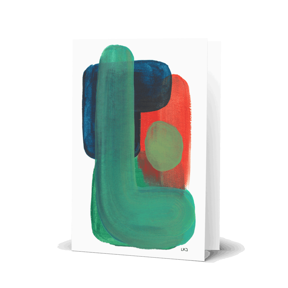 My First Fall Greeting card - HiPosterShop