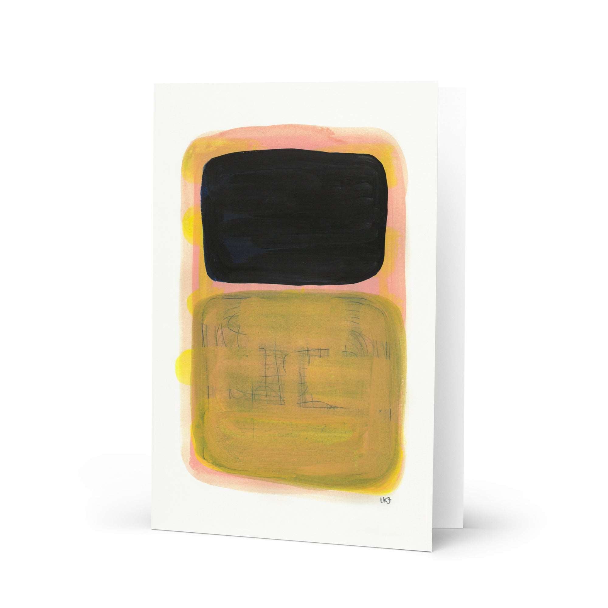 Dark On Top Greeting card - HiPosterShop