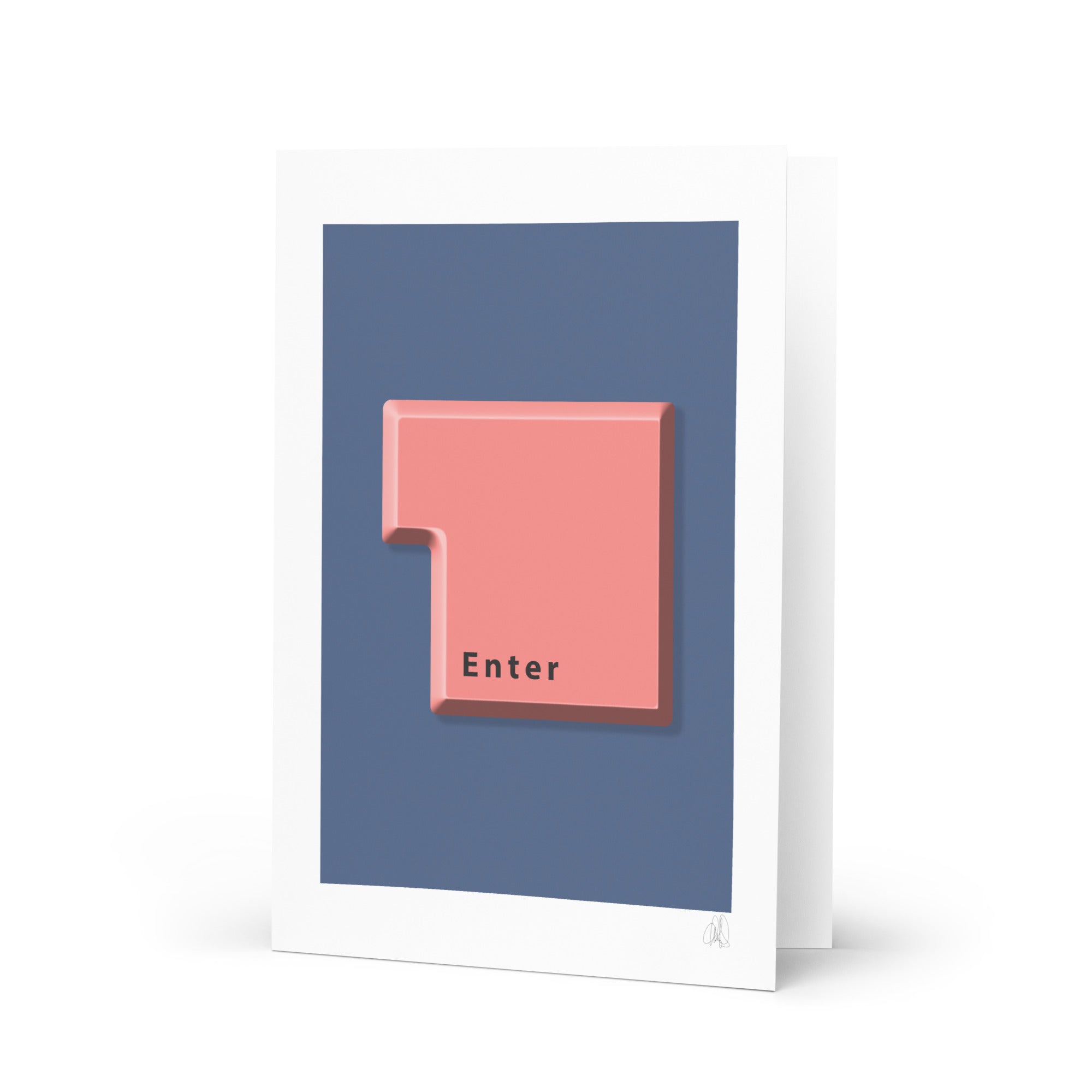 Enter the Dream Greeting card - HiPosterShop