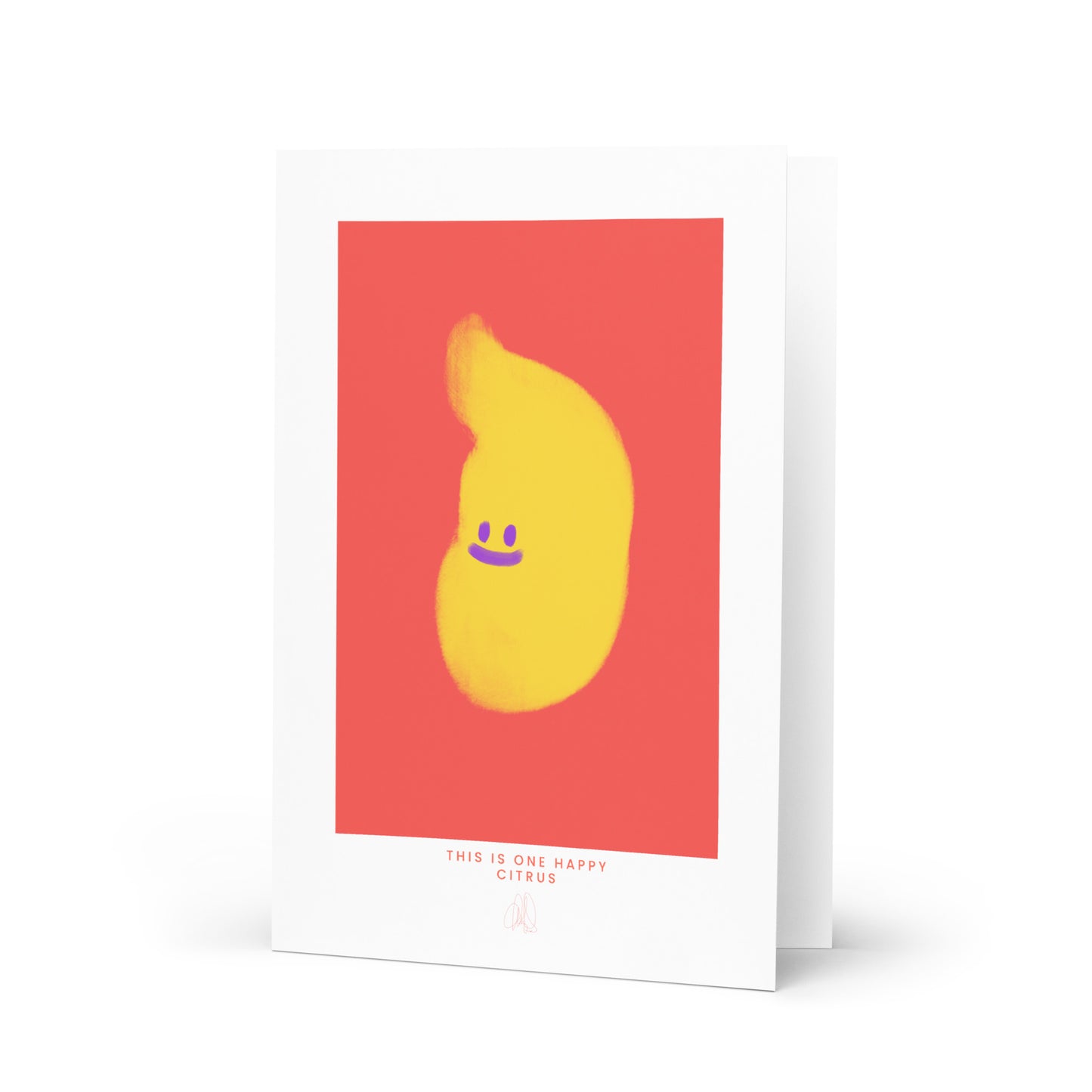 One Happy Citrus Greeting card