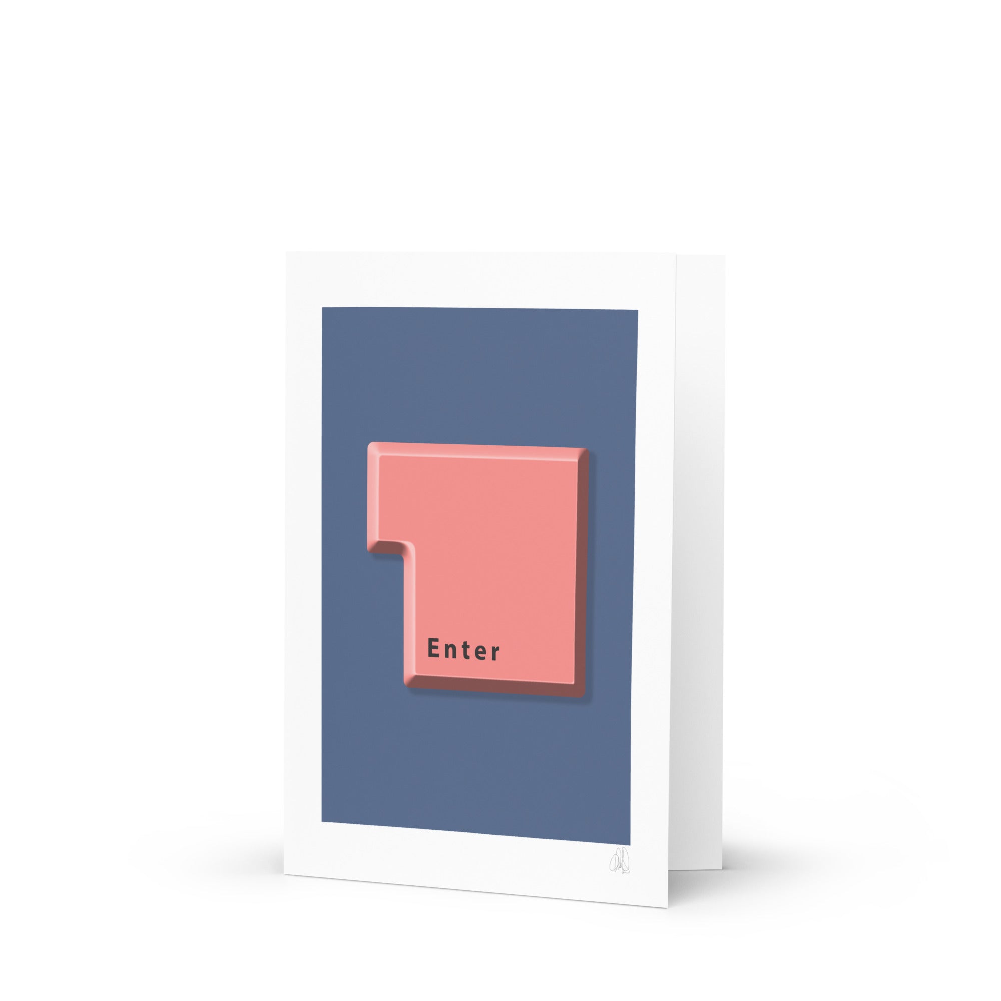 Enter the Dream Greeting card - HiPosterShop