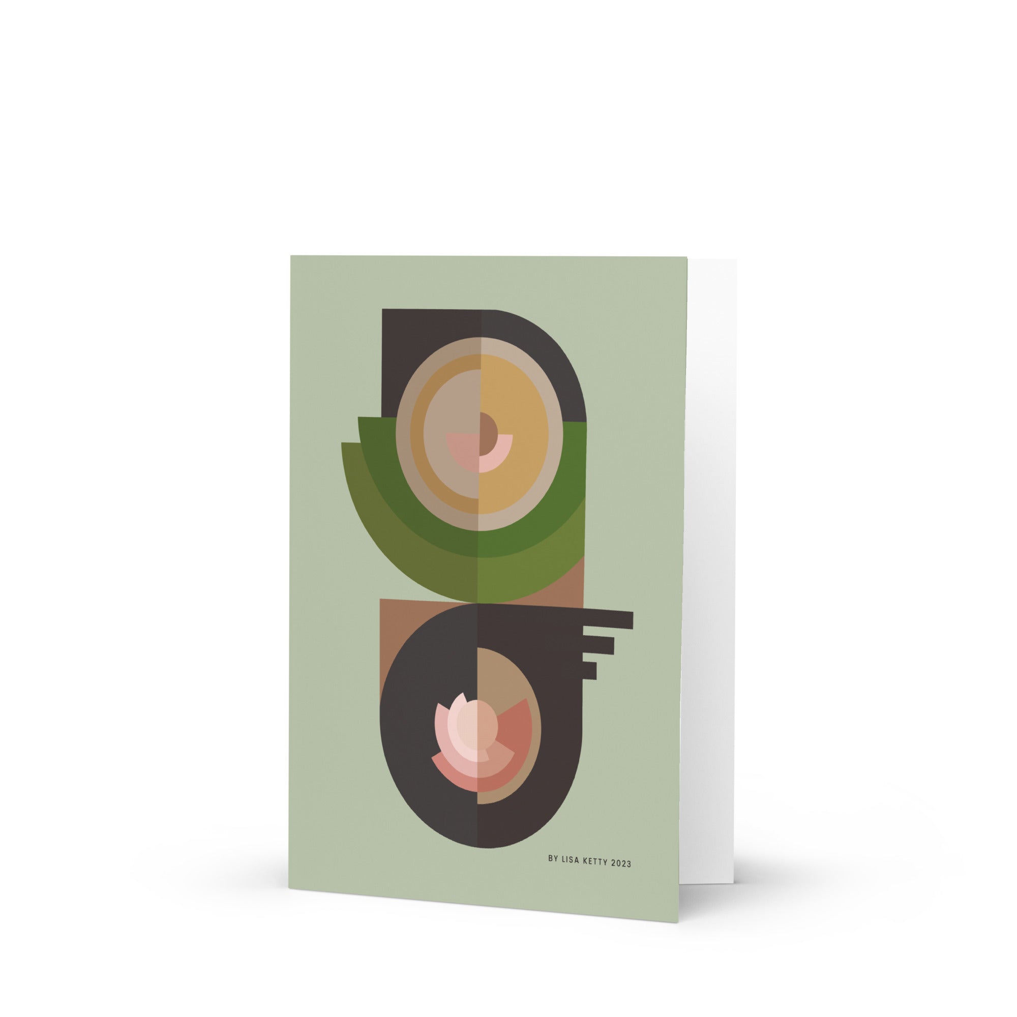 Flower Power Greeting card - HiPosterShop