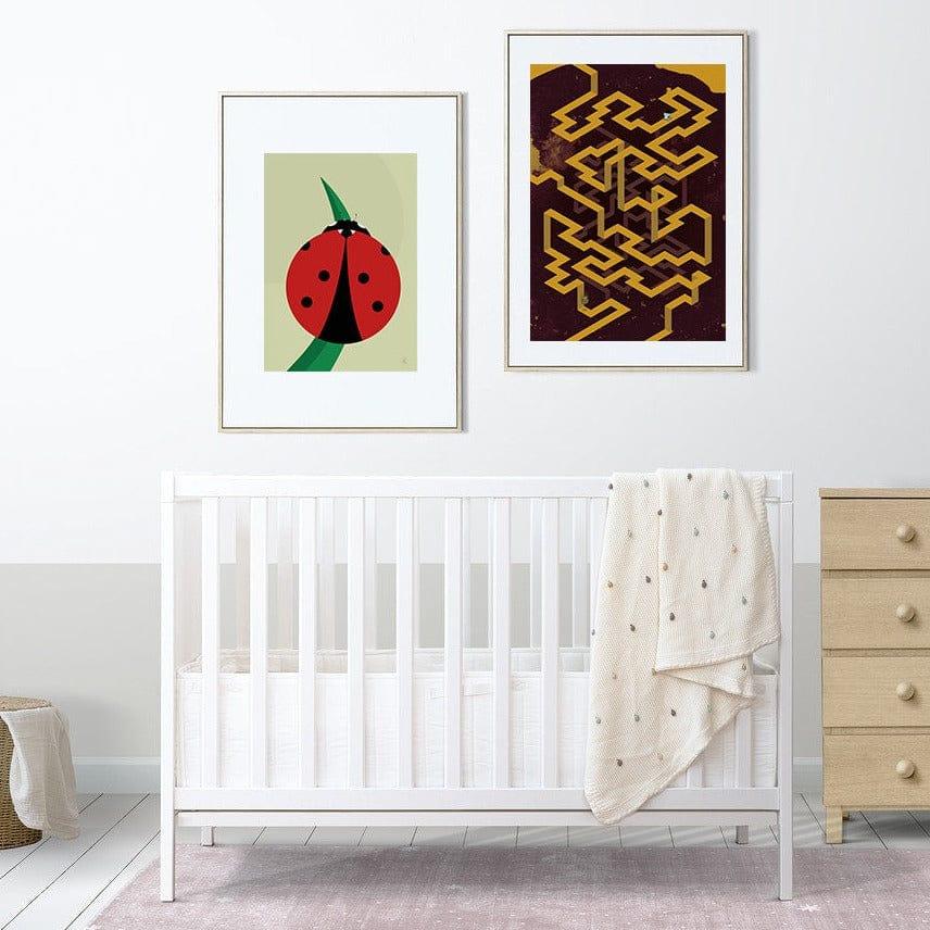 The Little Ladybug poster - HiPosterShop