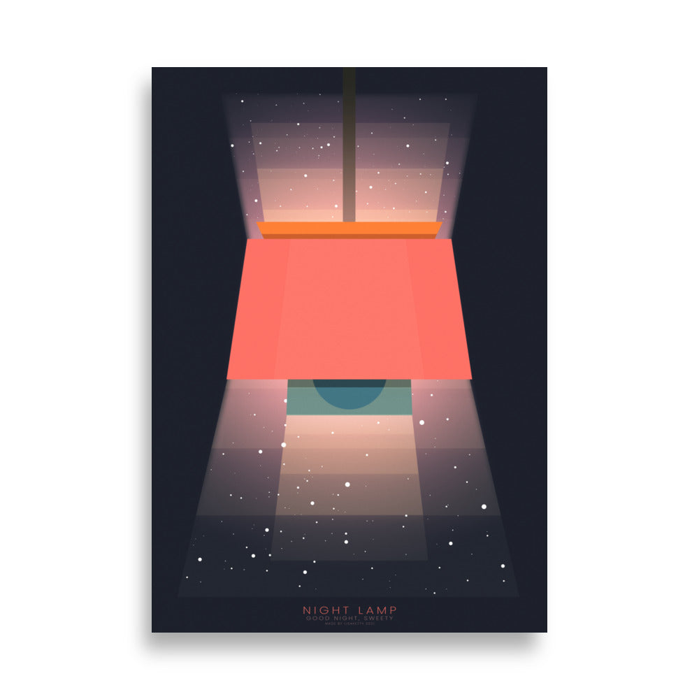 Night Lamp Poster - HiPosterShop