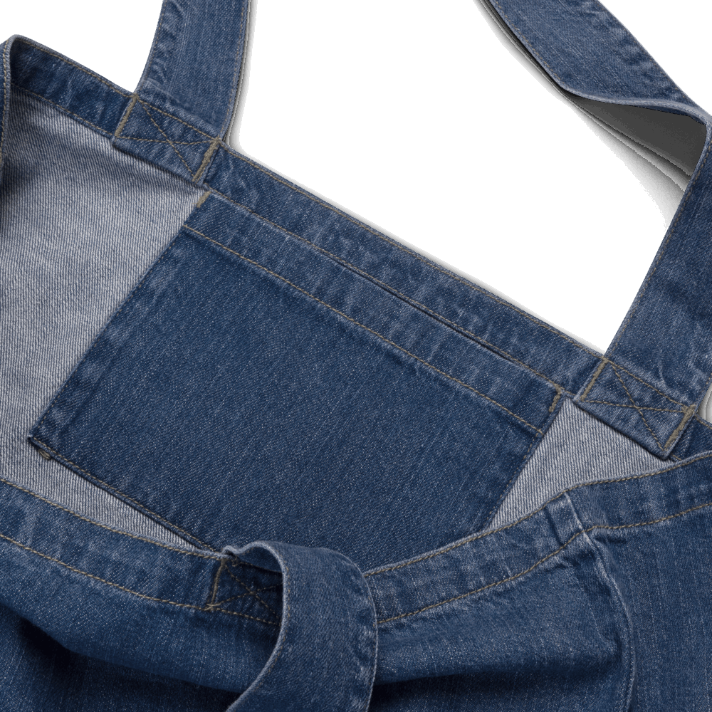 Happy Earth 2024 Organic denim tote bag