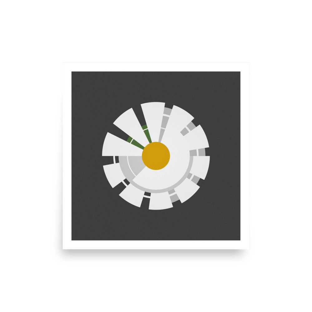 Marguerite Photo paper poster - HiPosterShop