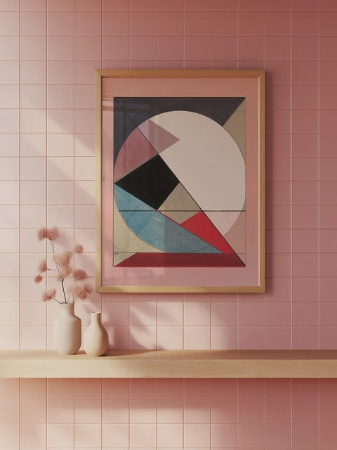 Geometric Artwork Poster