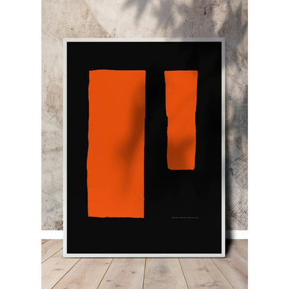 RED FOX framed poster