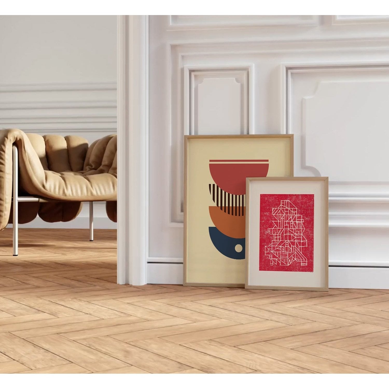 Sættekasse linoleum Poster - HiPosterShop