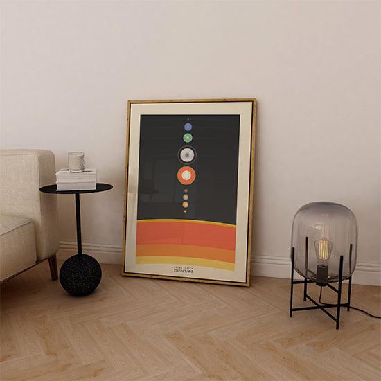 Solar System Framed Poster | HiPosterShop