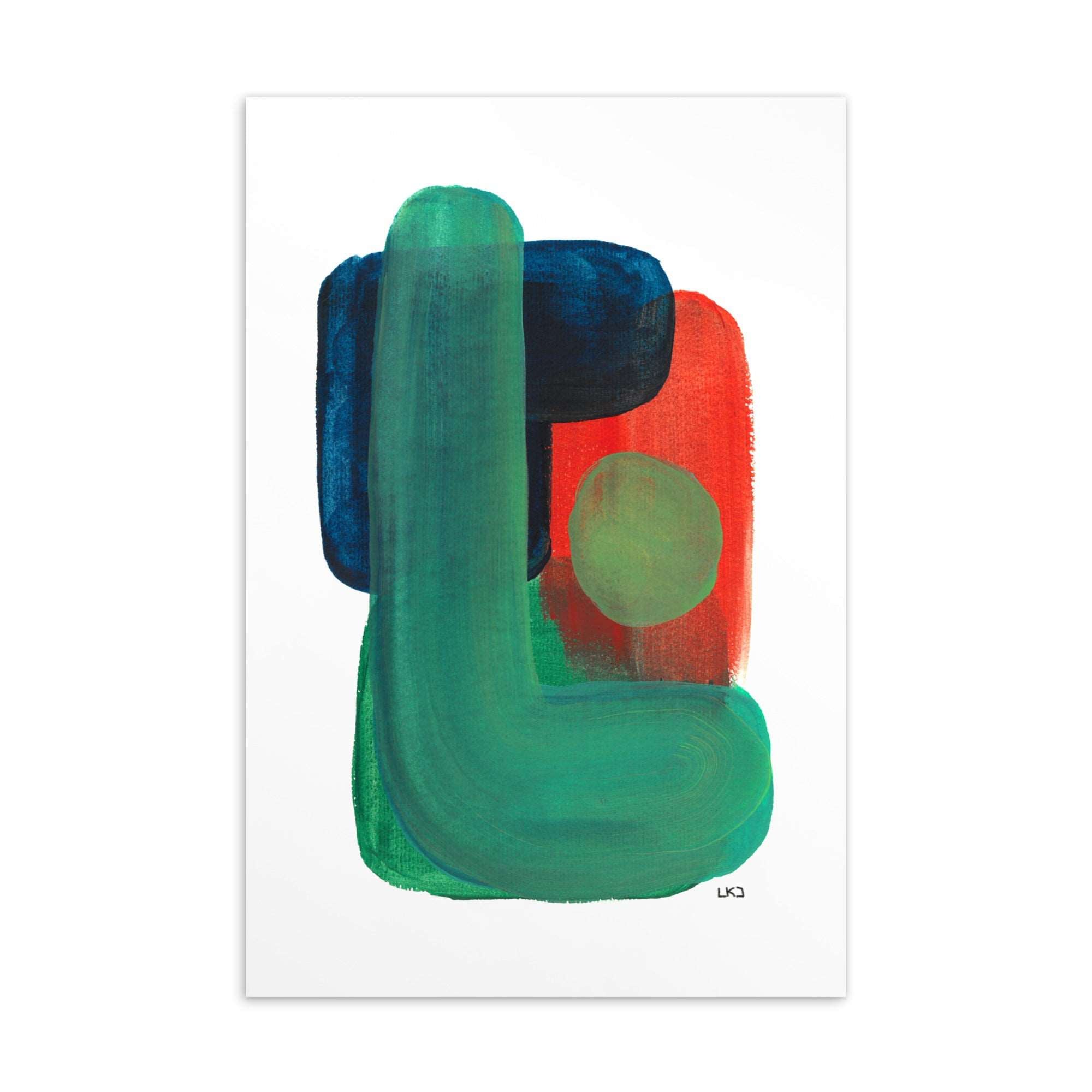 My First Fall Standard Postcard - HiPosterShop