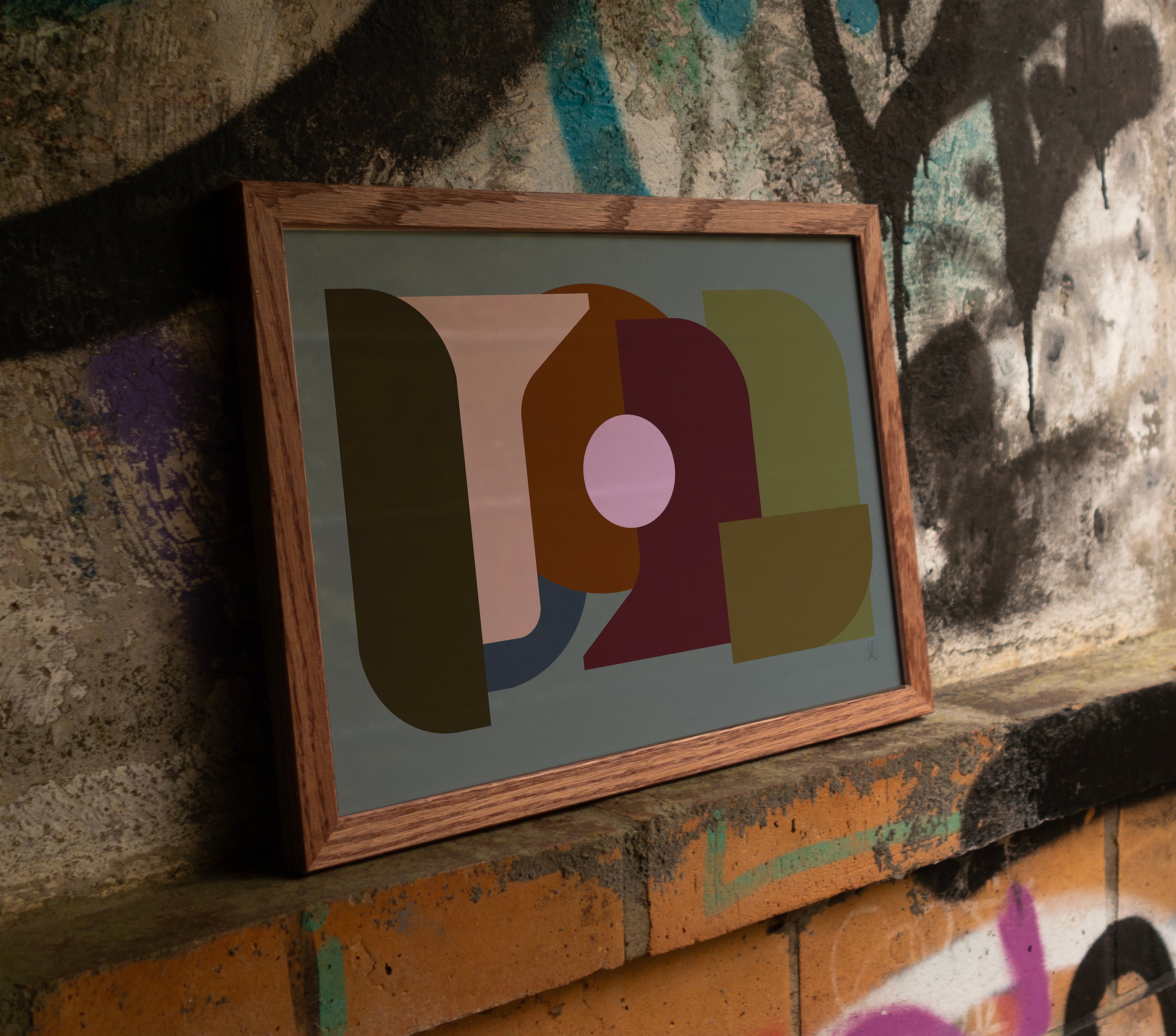 Abstract 001 Poster - HiPosterShop