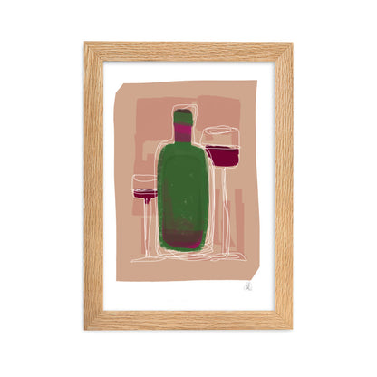 Wine Framed Poster