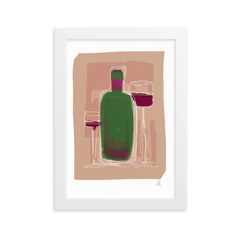 Wine Framed Poster - HiPosterShop
