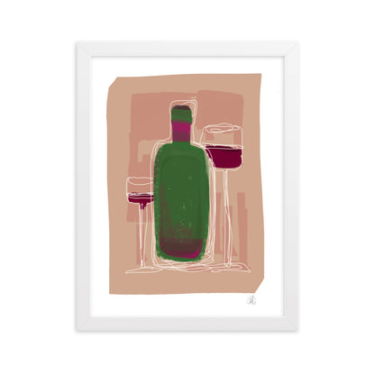 Wine Framed Poster