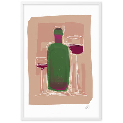 Wine Framed Poster