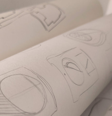 making of one of HiPosterShop´s prints